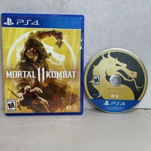 Mortal Kombat 11 Sony PlayStation 4 PS4 Video Game Fighting‎ Finish Him